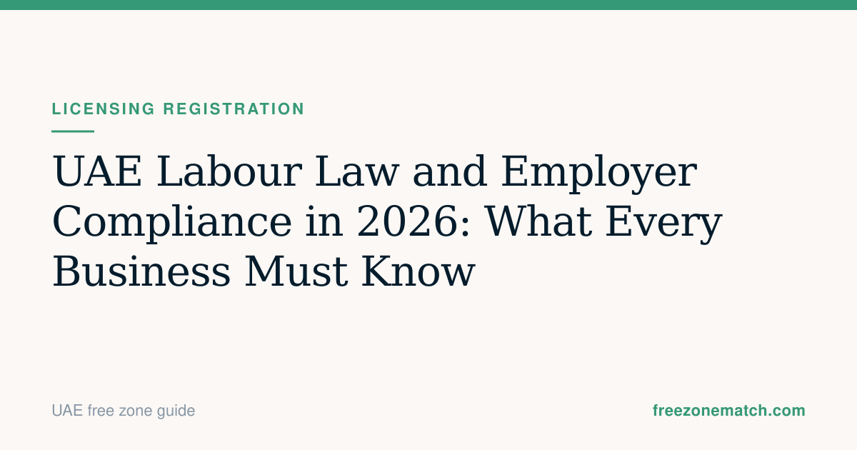 UAE Labour Law and Employer Compliance in 2026: What Every Business ...